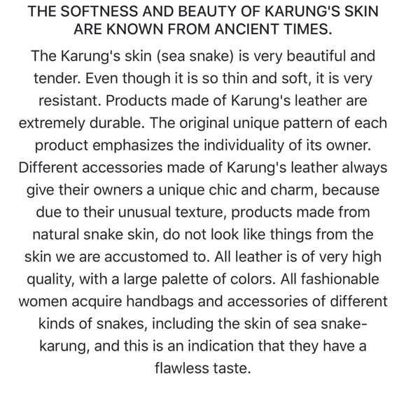 Brand New Celine Exotic Karung “6” Belt - Picture 15 of 15